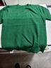 紅蜻蜓【今日福利】短袖T恤女上衣夏季新款寬松薄款打底體恤 綠色短袖 均碼 曬單實(shí)拍圖