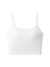 无印良品MUJI 女式 莱赛尔 短款 带罩杯吊带衫 背心女款内搭打底 自带胸垫 白色 M(160/84A) 晒单实拍图