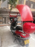 佟年 電動(dòng)車(chē)摩托車(chē)擋雨棚蓬電瓶車(chē)擋風(fēng)罩塑料防曬防雨遮陽(yáng)雨傘加厚 大車(chē)型-黑色-雙全包簾 曬單實(shí)拍圖