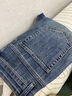 真維斯（Jeanswest）牛仔褲男2025秋冬季九分直筒休閑新款彈力修身百搭水洗男士褲子 X7復古藍 32 曬單實(shí)拍圖