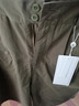 善己春夏薄款休閑高腰直筒五分褲女垂感文藝顯瘦百搭寬松工裝短褲 軍綠色 M 【現貨發(fā)售】 曬單實(shí)拍圖