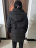 皮爾卡丹短款羽絨服女秋冬季新款韓版收腰顯瘦加厚保暖百搭小個(gè)子茄克外套 米白 XL (120-135斤) 曬單實(shí)拍圖