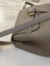 百丽托斯卡纳系列真皮包包女通勤女包斜挎小方包X6834DX3 大象灰 F 晒单实拍图