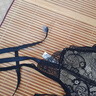 VRSZEE輕奢品牌內(nèi)衣女無鋼圈聚攏文胸套裝蕾絲美背小胸上托誘惑比基尼 透金黑 75B 曬單實拍圖