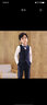 溫格奧 兒童禮服男童西服套裝花童西裝主持人服裝兒童節表演服演出服 外套+馬甲+褲子+領(lǐng)結+胸針 150cm建議體重58-68斤 曬單實(shí)拍圖