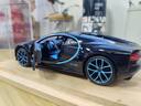 辰望良品布加迪威龍Chiron車(chē)模1:24仿真合金汽車(chē)收藏模型擺件生日禮物男生 布加迪黑+漫威機械表K 曬單實(shí)拍圖