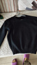 皮爾卡丹（pierre cardin）小個(gè)子針織打底衫女秋冬加絨加厚修身短款毛衣高腰保暖羊毛衫上衣 黑色 M 曬單實(shí)拍圖