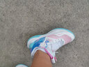 李寧籃球鞋男2025新款中低幫一體織耐磨透氣男實(shí)戰場(chǎng)地防滑球鞋男 標準白/電光藍 43.5 曬單實(shí)拍圖