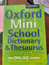 英文原版牛津英國小學(xué)英語(yǔ)詞典Mini School Dictionary Thesaurus英英字典 曬單實(shí)拍圖