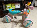 樂(lè )的Luddy兒童滑步車(chē)平衡車(chē)寶寶學(xué)步車(chē)溜溜車(chē)高度可調節的四輪滑行車(chē) 經(jīng)典款1025 粉色 小粉鴨+車(chē)鈴 曬單實(shí)拍圖