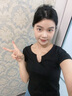 山朵棉黑色短袖t恤女v領2024年新款夏季低領純色體恤簡約打底緊身上衣潮 黑色 S 【推薦90斤以下】 曬單實拍圖