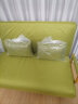 星奇堡 沙发床可折叠两用多功能双人折叠床单人小户型家用沙发 190*120CM 果绿色(带腰枕） 实拍图