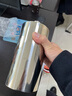 斯涅克（SNAKER） 斯涅克小酒壺304不銹鋼1一2斤裝白酒酒瓶加厚隨身便攜式圓柱形 2斤304鏡面鋼 4杯1漏 1L 曬單實(shí)拍圖