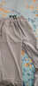 凡迪時(shí)尚 冰絲夏季薄款高質(zhì)感褲子男士休閑長(cháng)褲ins潮流韓版褲墜感闊腿束腳 GM87淺灰 2XL 曬單實(shí)拍圖