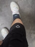 准者（RIGORER） 专业运动蜂窝篮球护膝半月板损伤骑行护具跑步装备健身防撞透 短款黑色升级款单只装 XL（适合体重150-180斤左右） 实拍图