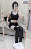 NEVER ME運(yùn)動內(nèi)衣女高強(qiáng)度健身背心瑜伽服跑步防震防下垂聚攏外穿 曬單實(shí)拍圖