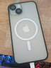 霸時(shí)代 蘋果14手機(jī)殼磁吸充電帶鏡頭膜iPhone14保護(hù)套金屬按鍵全包細(xì)膩膚感十四男女款軟邊外殼 【亮黑色】鷹眼膚感磁吸殼+全屏鉆石膜 iPhone 14 曬單實(shí)拍圖