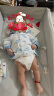 舒贝怡2件装婴儿衣服新夏季薄款连体衣宝宝新生儿童哈衣爬服蓝色 73CM 实拍图
