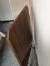非洲鹰（feizhouying）折叠方圆桌子简易折叠餐桌麻将桌折叠饭桌大圆桌家用折叠桌 棕色1.27米【不锈钢腿】 实拍图