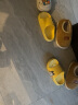 巴布豆儿童拖鞋男女童宝宝软底居家浴室夏季凉拖鞋 黄色 160码 实拍图