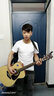 雅馬哈（YAMAHA）雅馬哈吉他FG800單板民謠吉他 初學(xué)者入門電箱彈唱男生女生 FS800原木亮光-原聲款40英寸 曬單實拍圖