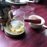 加厚側把公杯分茶器功夫茶具高鵬硅玻璃公道杯茶漏耐熱套裝茶海濾 木把公杯 400ml 1只 曬單實(shí)拍圖