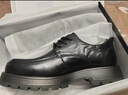 百麗（Belle）褶皺商務(wù)鞋男新款真皮厚底正裝系帶皮鞋A1422AM4預售 黑色-單里 39 (245mm) 曬單實(shí)拍圖