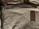 新潮代背包男雙肩包帆布大容量商務(wù)休閑旅行電腦包高中生大學(xué)生新款輕便 卡其色【可以放16寸電腦】 曬單實(shí)拍圖