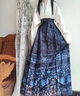 杜艷枝原創(chuàng)【青花】明制漢服女春夏季刺繡國風馬面裙飛機袖套裝 純白整套 【青花】 S156-165CM(90-110斤) 曬單實拍圖