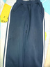 忻悅晴中小學(xué)生校服褲子春秋男女兒童藏青深藍色兩道杠衛褲中大童運動(dòng)褲 藏青色收口兩道杠冬季加絨款 150cm 曬單實(shí)拍圖