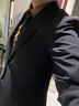 威可多（VICUTU）【小黑西】男士西服羊毛正裝商務(wù)通勤修身正裝結婚西裝外套新郎服 黑色 175B 曬單實(shí)拍圖