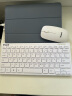 ifound（方正科技）W6226无线键鼠套装 女生办公便携外接超薄笔记本小键盘 无线迷你小巧键鼠套装 白色 实拍图