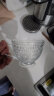 惠寻 京东自有品牌 玻璃杯高颜值家用喝水杯办公室咖啡杯果汁杯 早餐杯-太阳花400ml 实拍图