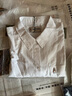 暇步士（Hush Puppies）女裝春新款純色簡(jiǎn)約通勤休閑寬松襯衫 118白色 L 曬單實(shí)拍圖