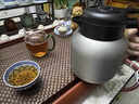 塔馳密司（TOUCH MISS）燜茶壺家用大容量保溫壺高檔熱水壺老白茶悶茶壺茶水分離養(yǎng)生壺 銀白色燜茶壺- 1000ml 曬單實拍圖