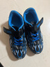 李寧熱斷碼兒童足球鞋春季2026新款男童訓練中大童男孩跑步運動(dòng)球鞋 碎釘黑天藍 34 曬單實(shí)拍圖