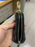 韻歌（Yvongo）商務(wù)休閑鑰匙包 腰掛車(chē)匙包 潮流鎖匙匙夾 鑰匙扣歐美 黑色 曬單實(shí)拍圖