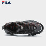FILA 斐樂(lè )官方男鞋休閑鞋貓爪鞋5代時(shí)尚老爹鞋2024冬新款舒適運動(dòng)鞋 黑/城堡灰-BV 42 曬單實(shí)拍圖
