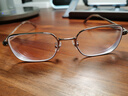 萬(wàn)寶龍（MONTBLANC）光學(xué)眼鏡男女款儒雅氣質(zhì)銀絲矩框專(zhuān)業(yè)配近視眼鏡禮物MB0267O-005 曬單實(shí)拍圖