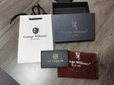 聚紳（JUNDSAM） 鈦鋼名片夾商務(wù)男女便攜金屬名片盒子免費刻字送客戶(hù)高檔商務(wù)禮品套裝定制logo 黑色【精裝款】 曬單實(shí)拍圖