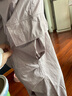 lagogo寬松抽繩工裝褲女拉谷谷春新款運(yùn)動(dòng)休閑輕薄透氣休閑褲子 粉紫色(Q4) M 曬單實(shí)拍圖
