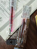 百樂(lè )（PILOT）BLS-G2-5 寶特瓶大容量黑色簽字筆水筆芯考試用按動(dòng)中性筆替芯 【紅色】6支裝/0.5mm 曬單實(shí)拍圖