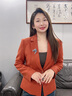 迪后（Dirholl）品牌四葉草胸針高檔女奢華胸花別針女士西服配飾品情人節生日禮物 四葉草胸針-深藍色【精美禮盒】 曬單實(shí)拍圖