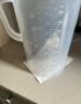 千团精工 量杯5LPP塑料厨房烘焙水杯 大号耐高温牛奶刻度杯 实拍图