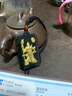 左傳（ZUOZHUAN）左傳  金鑲天然和田玉關(guān)公方牌吊墜金鑲玉玉墜配掛繩 金鑲玉關(guān)公吊墜 曬單實(shí)拍圖