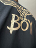 BOY LONDON高街時(shí)尚潮牌夏季經(jīng)典大老鷹logo針織無袖T恤N02001 黑色 M 曬單實(shí)拍圖