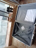 美旅箱包铝框拉杆箱简约时尚男女行李箱超轻万向轮旅行箱29英寸TV3炭黑色 实拍图