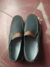 紅青百年老北京布鞋男夏季透氣休閑鞋一腳蹬懶人鞋中老年軟底防滑工作鞋 灰色 39 曬單實(shí)拍圖