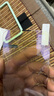 孜泰【2片裝抗藍光】適用蘋果iphone11/XR鋼化膜紫光手機貼膜全屏覆蓋高清高透保護膜防指紋防摔貼膜  曬單實拍圖