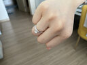 DR求婚鉆戒鉑金B(yǎng)ELIEVE經(jīng)典款鉆石戒指七夕禮物 20分H色SI1 PT950（手寸詳詢客服） 曬單實拍圖